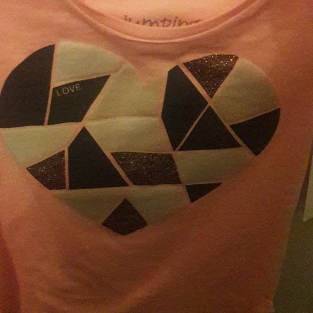 Jumping Bean Peach Unity top - Picture 2 of 4